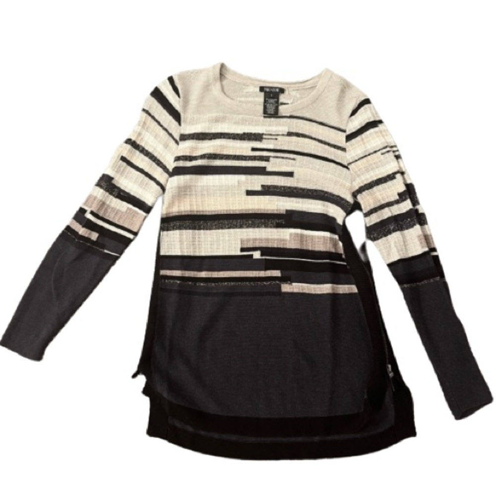 Nic + Zoe Side Zip Sweater